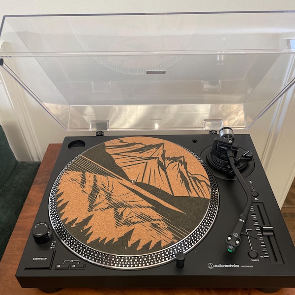 Maple + Walnut Record Player Riser / Turntable Anti-vibration Stand ...