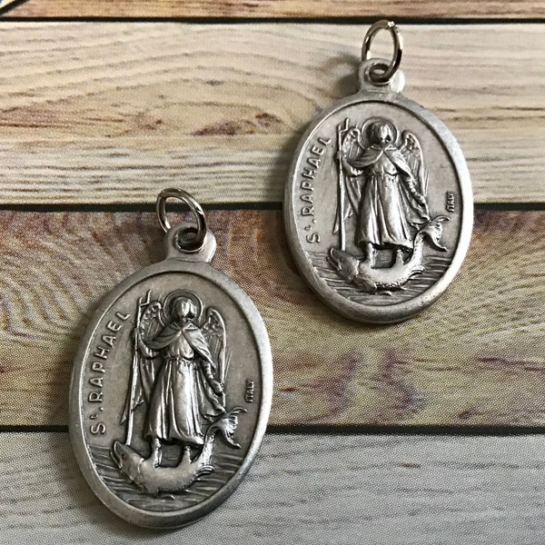 Saint Raphael Archangel Medal Patron of Nurses, Doctors, Bodily-ills ...