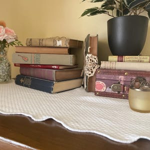 ヴィンテージブック5冊セット。カラーカスタマイズ可能。本物の