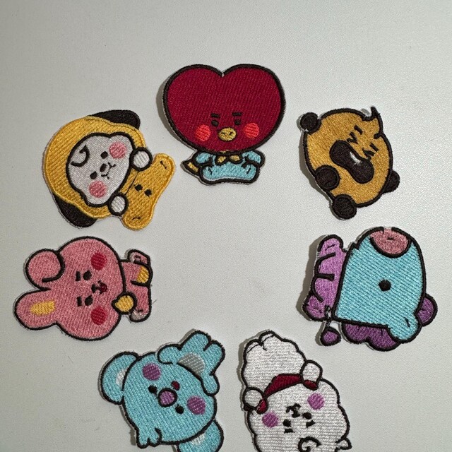 刺繍デザイン BT21 Bts - Etsy 日本