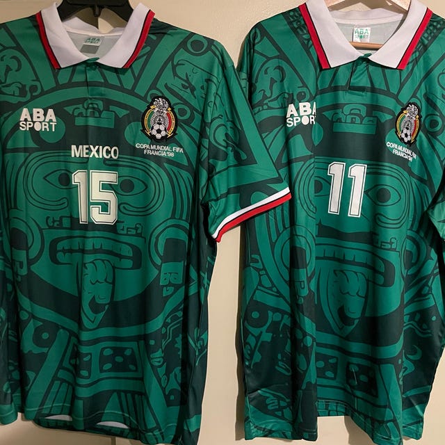 Mexico Jersey Retro 1998 Soccer Jersey Mens Soccer Jersey
