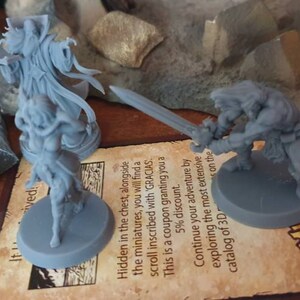 Chaos Dwarf - Miniature Da Collezione HeroQuest - Modello 3D Per Warhammer E Giochi Di Ruolo - Fantasia