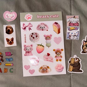Jungwon Sticker Sheet- Enhypen Stickers, Kawaii, Kpop Bias, Journaling, Deco Stickers, Kpop Gift, Jungwon Bias, Lil Green Guy, Engene Gift