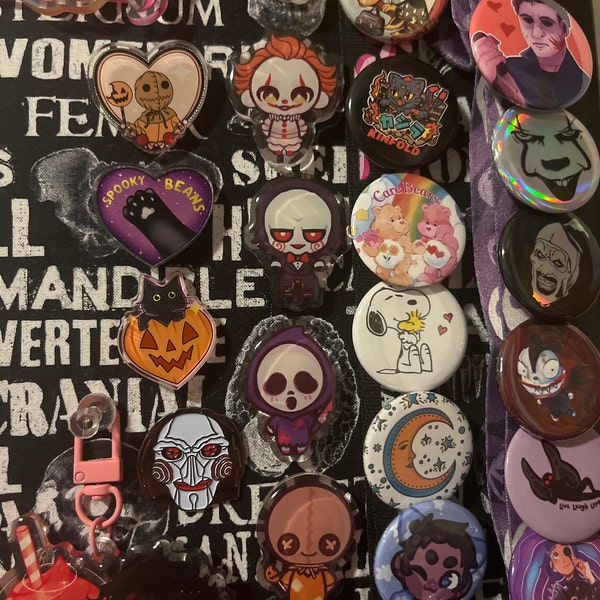 Creepy Cutie Pins - Etsy