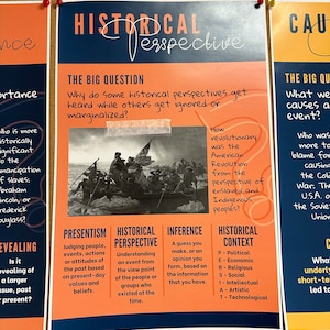Historical Thinking Concepts Posters - American Version! Posters for ...