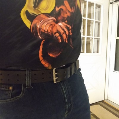 grommet belt mens