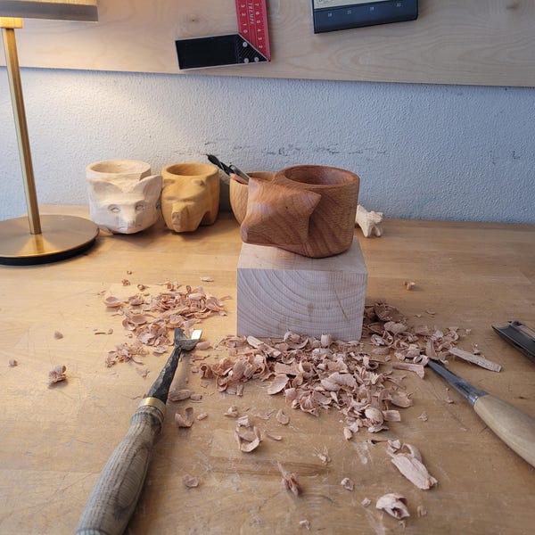 Jeu De 3 Gouges à Sculpter Le Bois En Acier 52100, Poignées Frêne, Rouleau Cuir - Forgé à La Main, UK