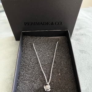 PERIMADE Silver Bubble Projection Necklace Customized - Etsy