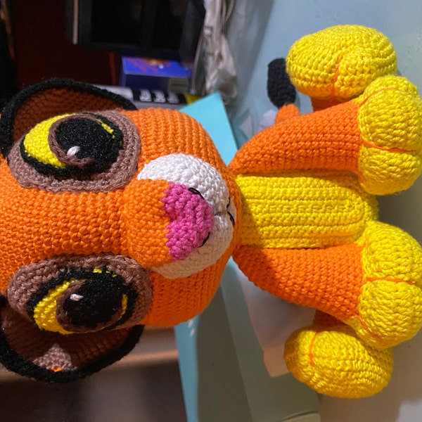 Crochet Pattern Baby Lion Simba german - Etsy