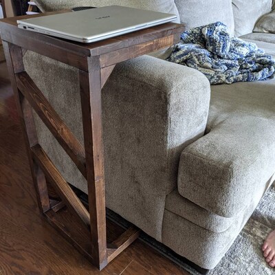 Couch Side Table, Living Room Side Table, Bedside Night Table, Laptop