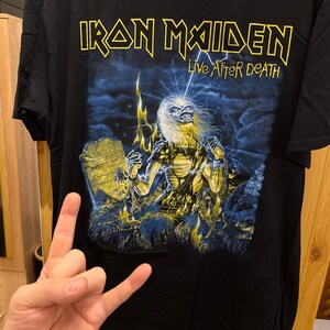 Iron Maiden Shirt Live After Death / Legacy of the Beast Tour 2019