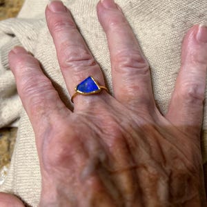 Customer photo from Charlotte, Raw Australian Opal Ring
