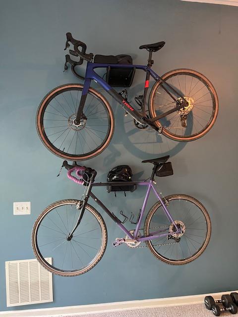 Bike Wall Mount with Helmet Holder, Glasses Stand & Shoe Storage, Bike Wall Mount, Bike Wall Rack, Bike Shelf, Bike Storage