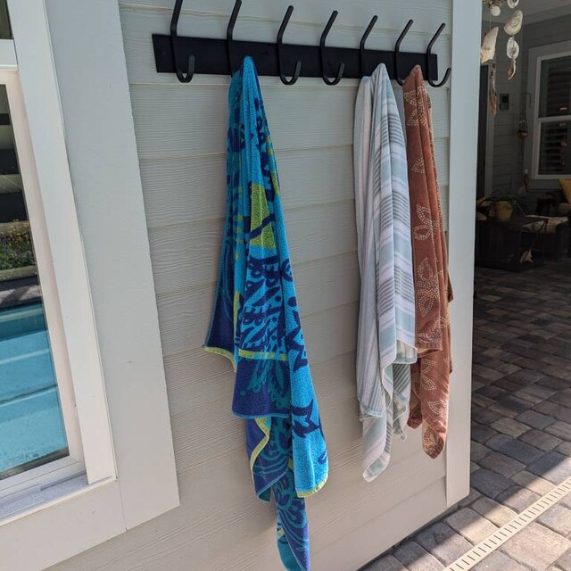Outdoor Towel Hooks Out Towel Rack Pool Towel Hooks Towel Rack for Pool Beach Towel Rack Towel Rack Outdoor Beach Towel Rack Outdoor Etsy