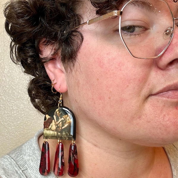 Pure By Nat Echo Trio Earring