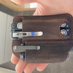 KLUT X Leatherman Wave/Charge EDC ベルトクリップシース