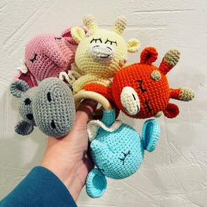 Crochet PATTERN BUNDLE: Fox, Deer, Bear, Bunny, Wolf Forest Animal ...