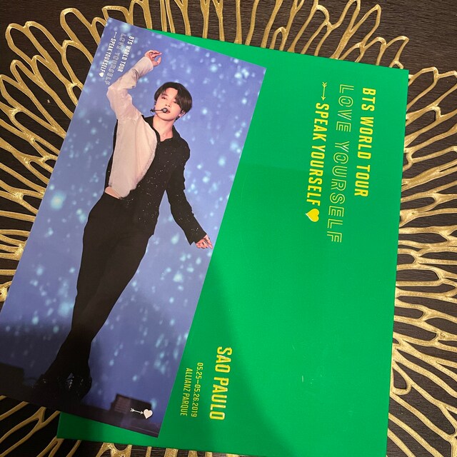 BTS World Tour Love Yourself Speak Sao Paulo 2 DVD Full Set
