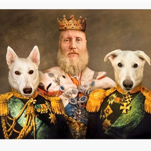 Royal Portraits, Renaissance Portrait, Custom Man Woman Portrait ...