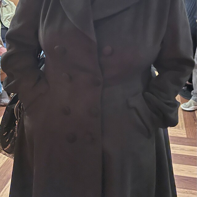 Vintage Inspired Long Wool Coat, Winter Coat Women, Wool