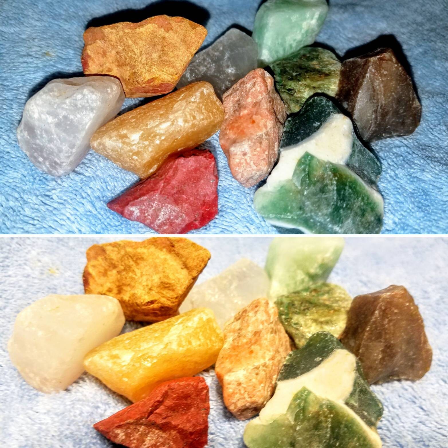 Rough Natural Gemstones, Premium Grade India Mix Beautiful Assortment