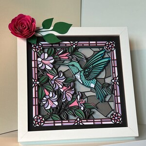 3d Hello Spring Shadow Box Svg 3d Layered Svg Easter Shadow Box Svg ...