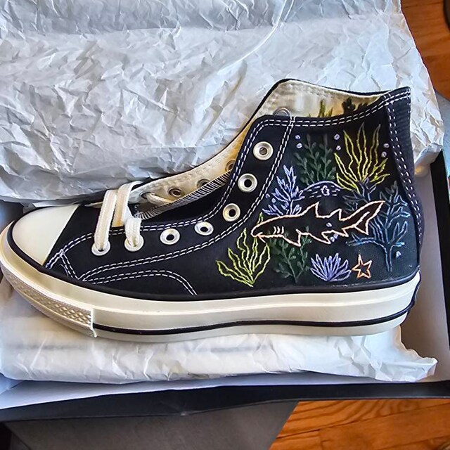 スニーカー Shark Sole Custom Canvas (2color) Shark Sole Custom Canvas (2color) - ASCLO