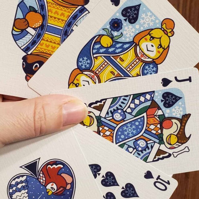 Animal Crossing Inspired Playing Cards Etsy