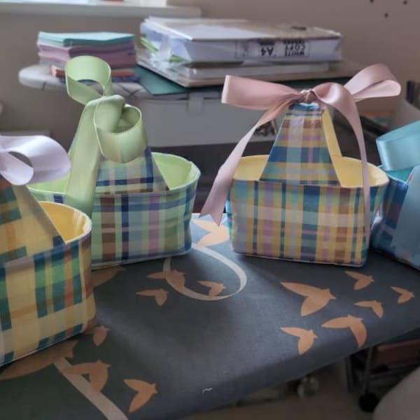 Mini Fabric Basket PDF Sewing Pattern - Etsy