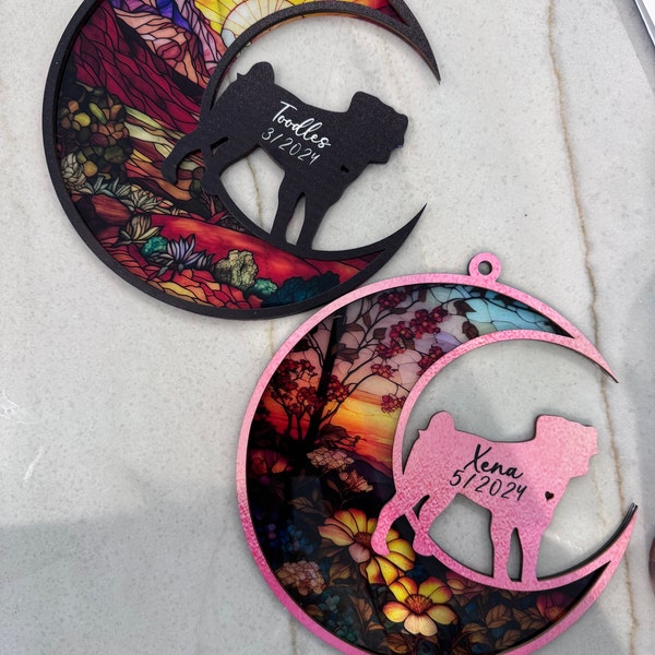 „Light Your Way“ Memorial Sun Catcher – Fensteranhänger Aus Glas & Metall Zum Gedenken