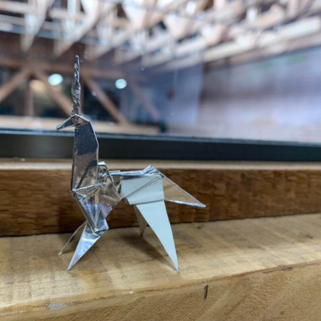 Costumebase Collana Blade Runner Unicorno Origami | Ciondolo In Metallo Con Catena 22 Pollici, Replica Da Film