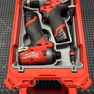 Milwaukee Packout Compact Tool Box M18 Router Insert Part 1/2 - Etsy