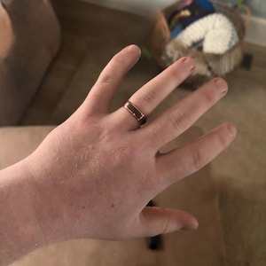 Mens Wedding Band, Brown Coffee Tungsten Ring, Mens Ring, Wedding Ring, Wedding Band Men, Anniversary Ring, Tungsten Ring