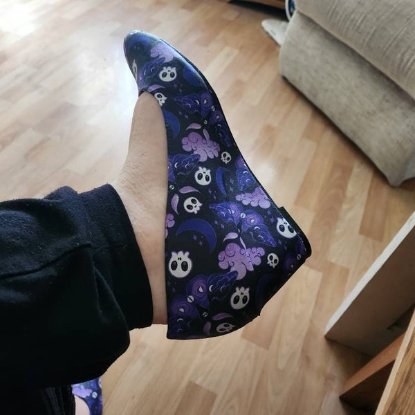 Purple Nebula Galaxy Space Women's High Top Shoes main image 0