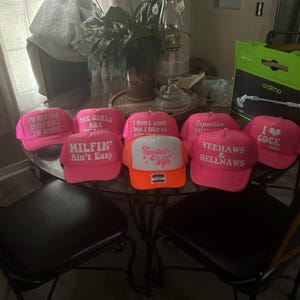 I Love Cocktails Custom Trucker Hat Snapback - Etsy Australia display picture 3