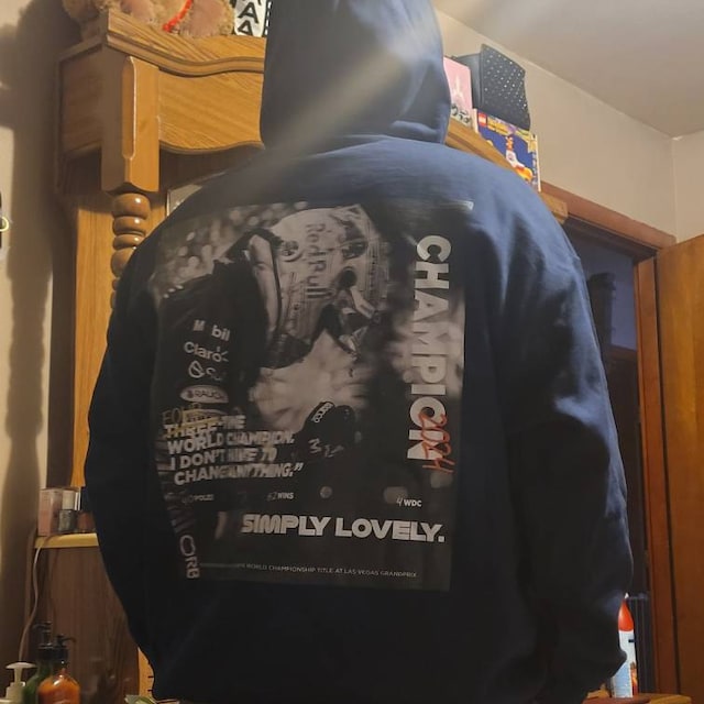Max Verstappen Hoodie F1 Champion M4X Sweatshirt 4 Time