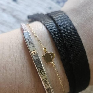 Customer photo, Ghost Charm Bracelet