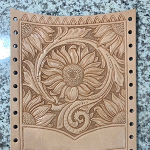 Printable Sunflower Tooling Pattern - Eric and Halli