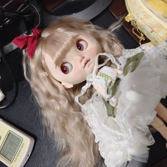 ブライス モヘア ウィッグ、Qbaby モヘア ウィッグ、Qbaby ドール