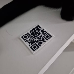 Rick Roll QR Code Morale Patch