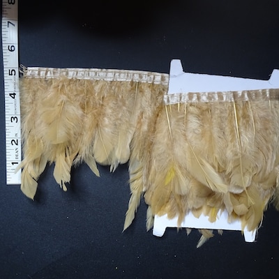 Ostrich Feather Fringe of Black Color 10 Yards Trim size 3 to - Etsy