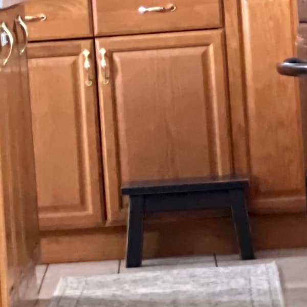 Wood Riser/ Distressed Color's/ Step Stool/ Footstool/ Painted ...