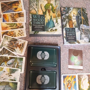 Wildwood Tarot Deck And Book Wiccan Pagan Wicca Tarot Readings Etsy