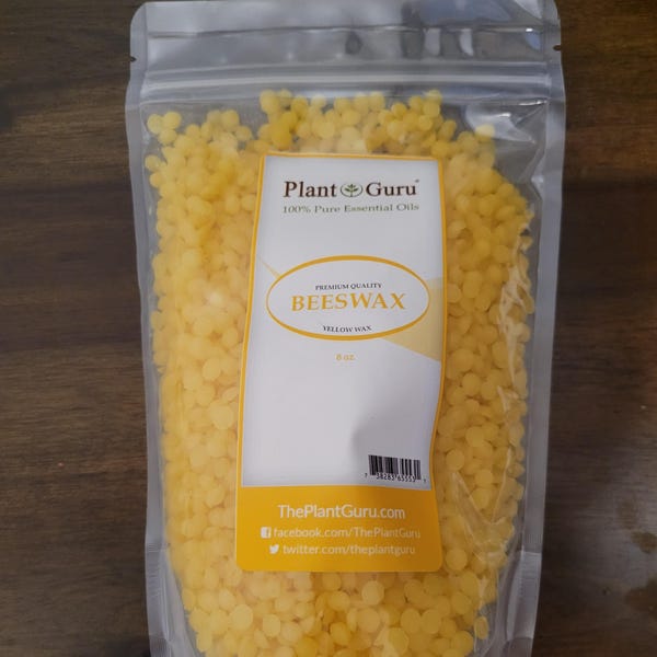 Yellow Beeswax Pellets, 100% Pure Organic Natural for DIY Soap, Creams ...