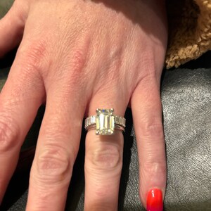 1ct Solitaire Engagement Ring for Women Gold Stacking Iconic Leaf Ring ...