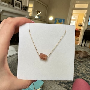 The Stone Slice Necklace main image 1