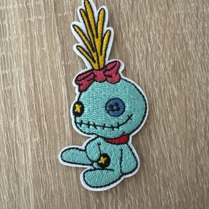 アイアン・オン・パッチ / スクランプ リロ＆スティッチ ディズニー