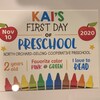Editable First Day of School Sign, Personalized School Sign, Printable ...