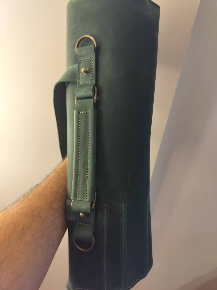 Knife bag chef,Chef knife roll,Leather knife roll,Personalized roll,Leathet tool roll,Tool roll,Brown knife rolll,Knife case,Chef knife bag