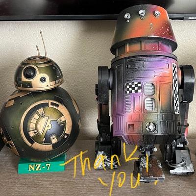 Droid Lola Lo-la59 Custom Painted, Lo-g4n - Etsy